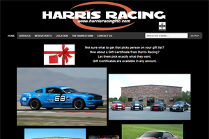 Harris Racing Inc Web Development Project