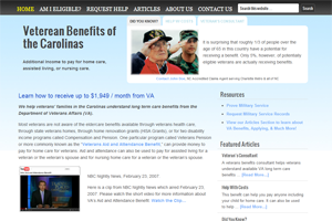 Veteran Benefits Web Development Project